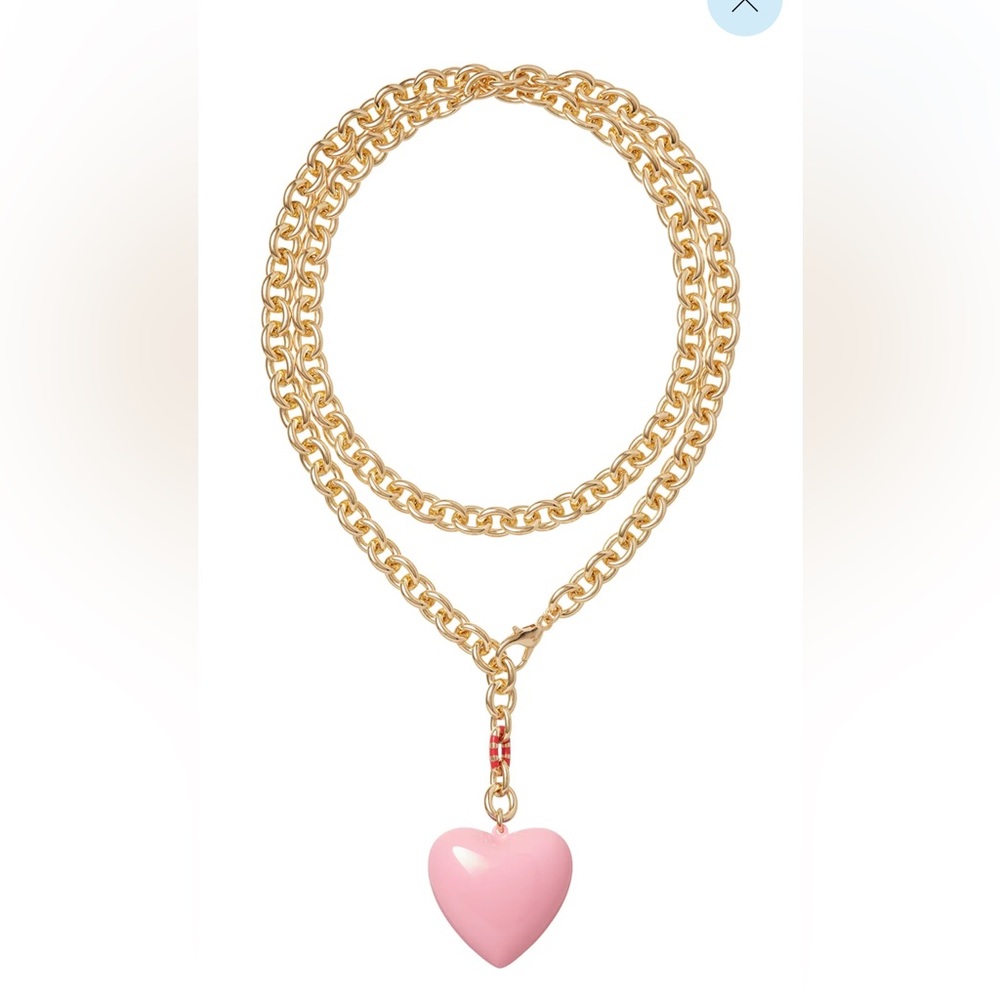 Rocanne Assoulin Puffy Heart necklace- large pendant